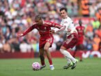 IMG-20250913-WA0002 Hugo Ekitike dari Liverpool ditantang oleh Martin Zubimendi dari Arsenal saat pertandingan Liga Premier antara Liverpool dan Arsenal di Anfield pada 31 Agustus 2025. Foto: Carl Recine/Getty Images