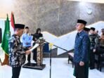Kepala Kanwil Kemenag Sumsel, Syafitri Irwan, melantik Nazwal Ardani sebagai Kepala Kemenag Kabupaten Empat Lawang. Kepala Kanwil Kemenag Sumsel, Syafitri Irwan, melantik Nazwal Ardani sebagai Kepala Kemenag Kabupaten Empat Lawang.