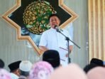 Gubernur Sumatera Selatan H. Herman Deru menghadiri Peringatan Maulid Nabi Muhammad SAW di Musholla Al-Huda, OPI Palembang, Jumat (19/9/2025). Gubernur Sumatera Selatan H. Herman Deru menghadiri Peringatan Maulid Nabi Muhammad SAW di Musholla Al-Huda, OPI Palembang, Jumat (19/9/2025).