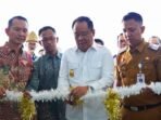 Wakil Gubernur Sumsel Cik Ujang melepas perdana dapur SPPG di Gandus, Palembang, sebagai upaya pemenuhan gizi masyarakat kurang mampu, ibu hamil, balita, dan lansia.