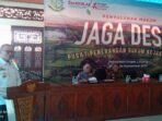 Penyuluhan Hukum Jaga Desa digelar di Empat Lawang. Bupati Joncik Muhammad tekankan pendampingan hukum agar kades tidak salah langkah kelola dana desa.