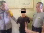 Polsek Talang Padang tangkap pemuda 22 tahun pencuri kotak amal di Masjid Nur Darusalam. Polisi amankan pisau, kotak amal, dan kaca pirek.