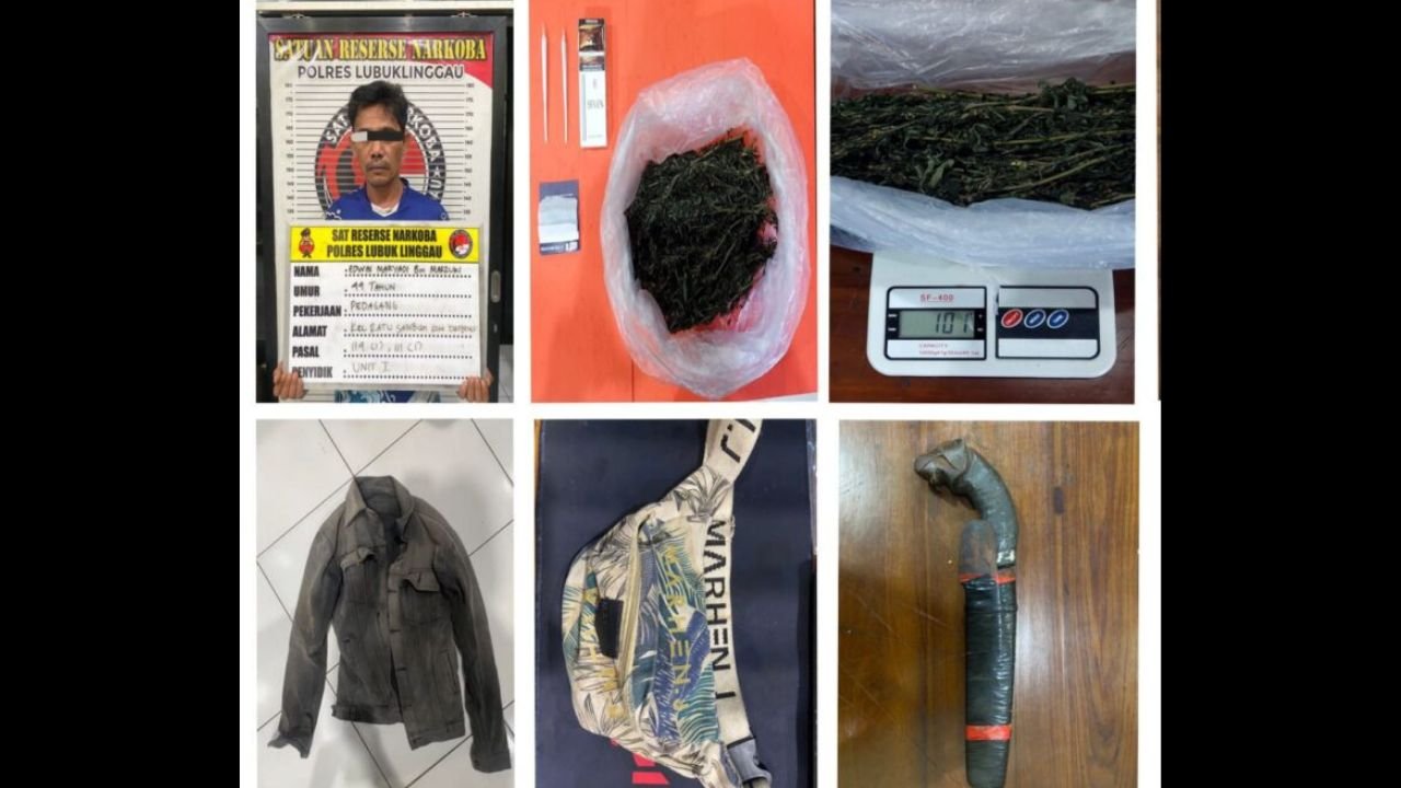 Penangkapan ini sekaligus menegaskan komitmen Polres Lubuk Linggau dalam memberantas peredaran gelap narkotika yang meresahkan masyarakat.