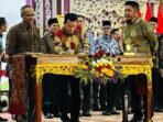 LintangPos.com_20250913_072537_0000 Wakil Bupati Empat Lawang, Arifa’i, S.H., menandatangani nota kesepakatan dengan Badan Pusat Statistik (BPS) di Griya Agung Palembang, Jumat (12/9/2025).