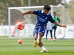 Pemain Endrick Felipe dari Real Madrid sedang berlatih di tempat latihan Valdebebas pada 10 Mei 2025 di Madrid, Spanyol. (Foto oleh Victor Carretero/Real Madrid melalui Getty Images)