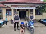 Polsek BTS Ulu tangkap satu pelaku pencurian motor lintas provinsi asal Bengkulu, sementara satu pelaku lain berhasil kabur dan masih diburu polisi.