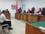 Dua pegawai Disnakertrans Sumsel divonis 1 tahun penjara atas kasus korupsi izin K3 senilai Rp85 juta. Jaksa pikir-pikir, sidang digelar di PN Palembang.