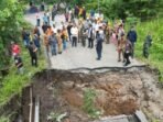 Pemkab Empat Lawang bersama Pemprov Sumsel bergerak cepat memperbaiki jalan provinsi Pagaralam–Kepahiang yang ambles akibat hujan deras dan luapan sungai.